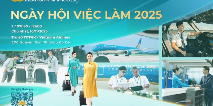 Vietnam Airlines lần đầu tiên tổ chức Ngày hội việc làm