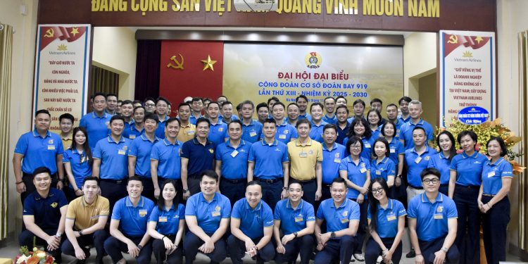 Đại hội đại biểu công đoàn Đoàn bay Lần thứ XIII, nhiệm kỳ 2025 – 2030 thành công tốt đẹp