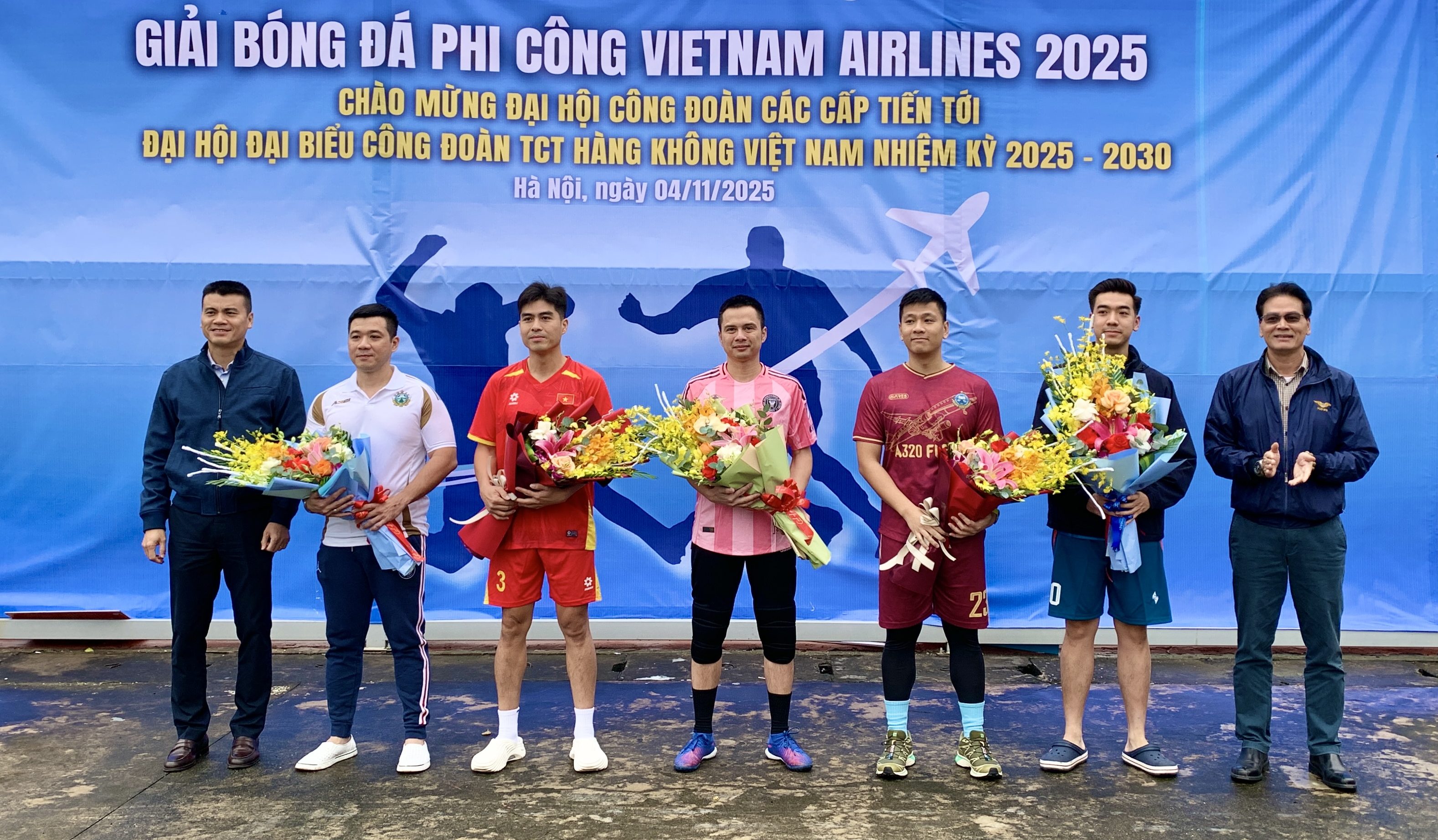 Giải bóng đá Phi công Vietnam Airlines 2025 thành công rực rỡ