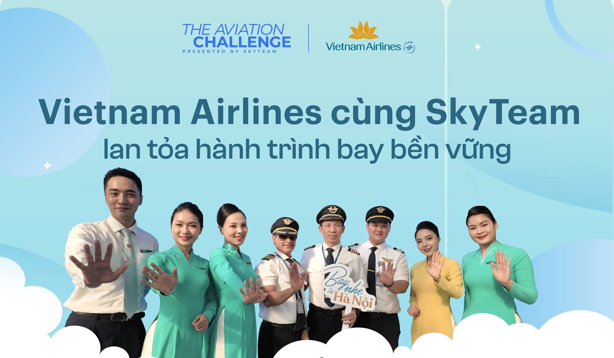 Hành trình “Bay xanh” của Vietnam Airlines tại The Aviation Challenge 2025