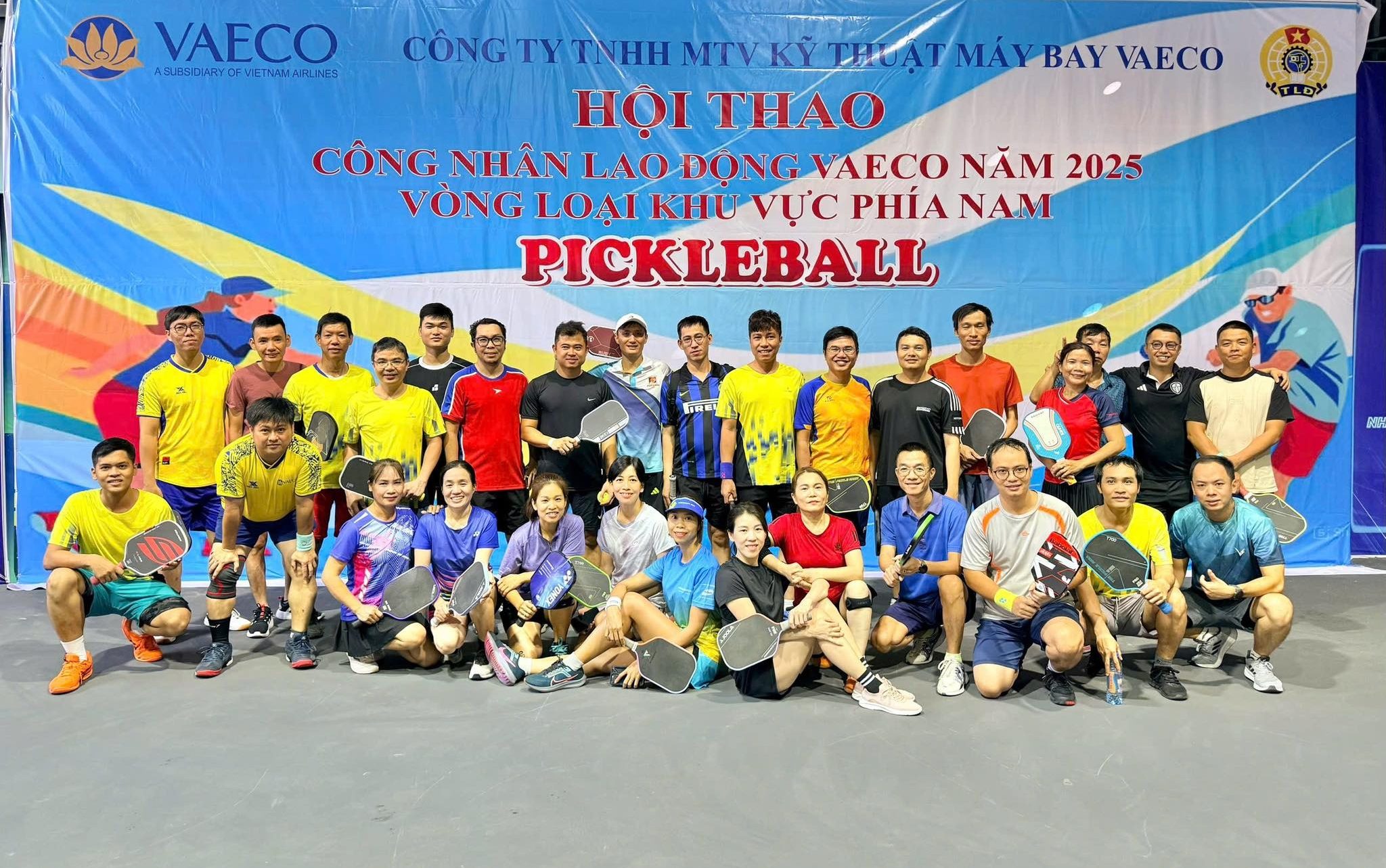 Lễ bế mạc và trao giải thể thao công nhân lao động VAECO 2025 khu vực phía Nam