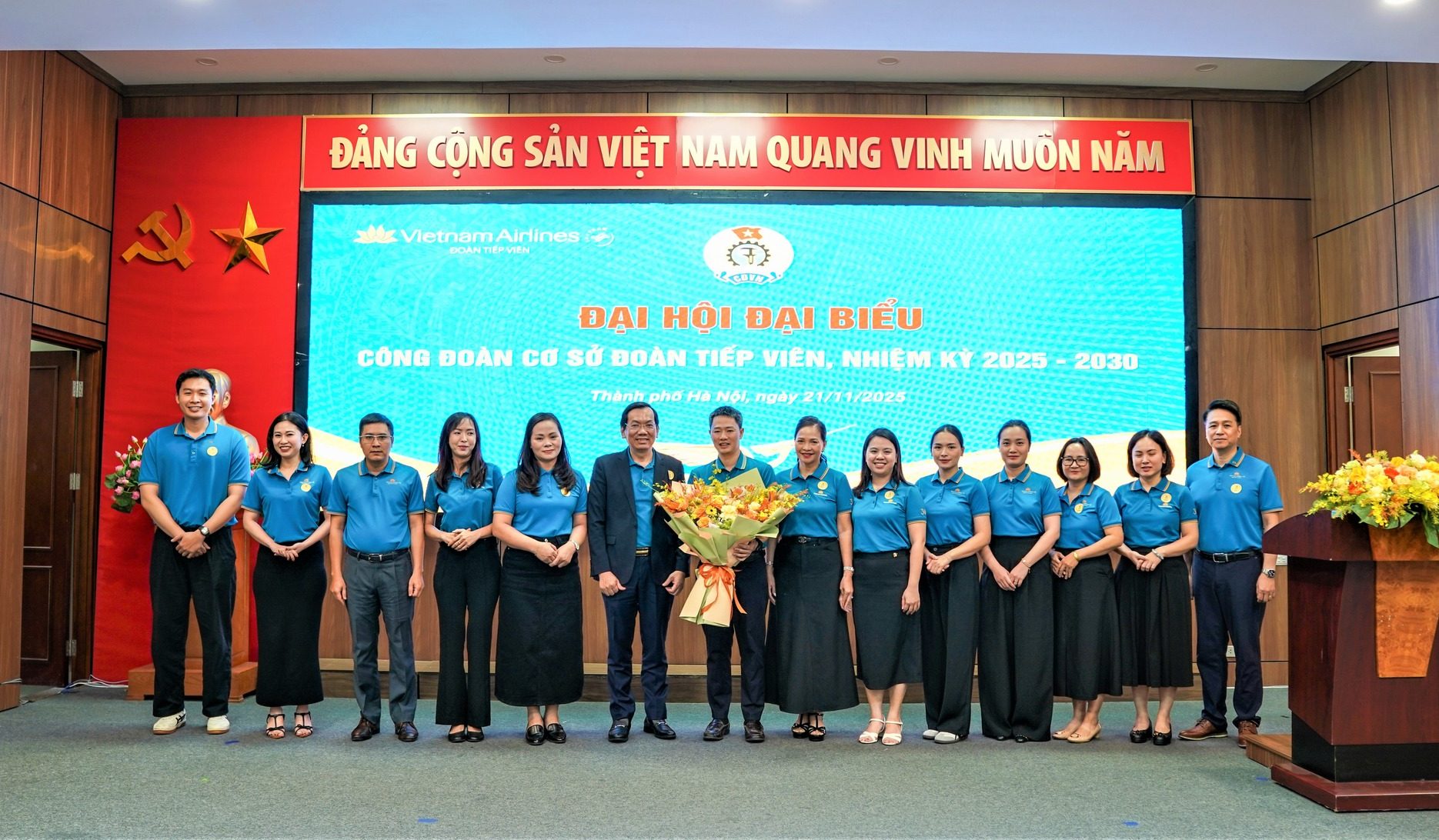 Đoàn tiếp viên Vietnam Airlines tổ chức thành công Đại hội Công đoàn nhiệm kỳ 2025 – 2030