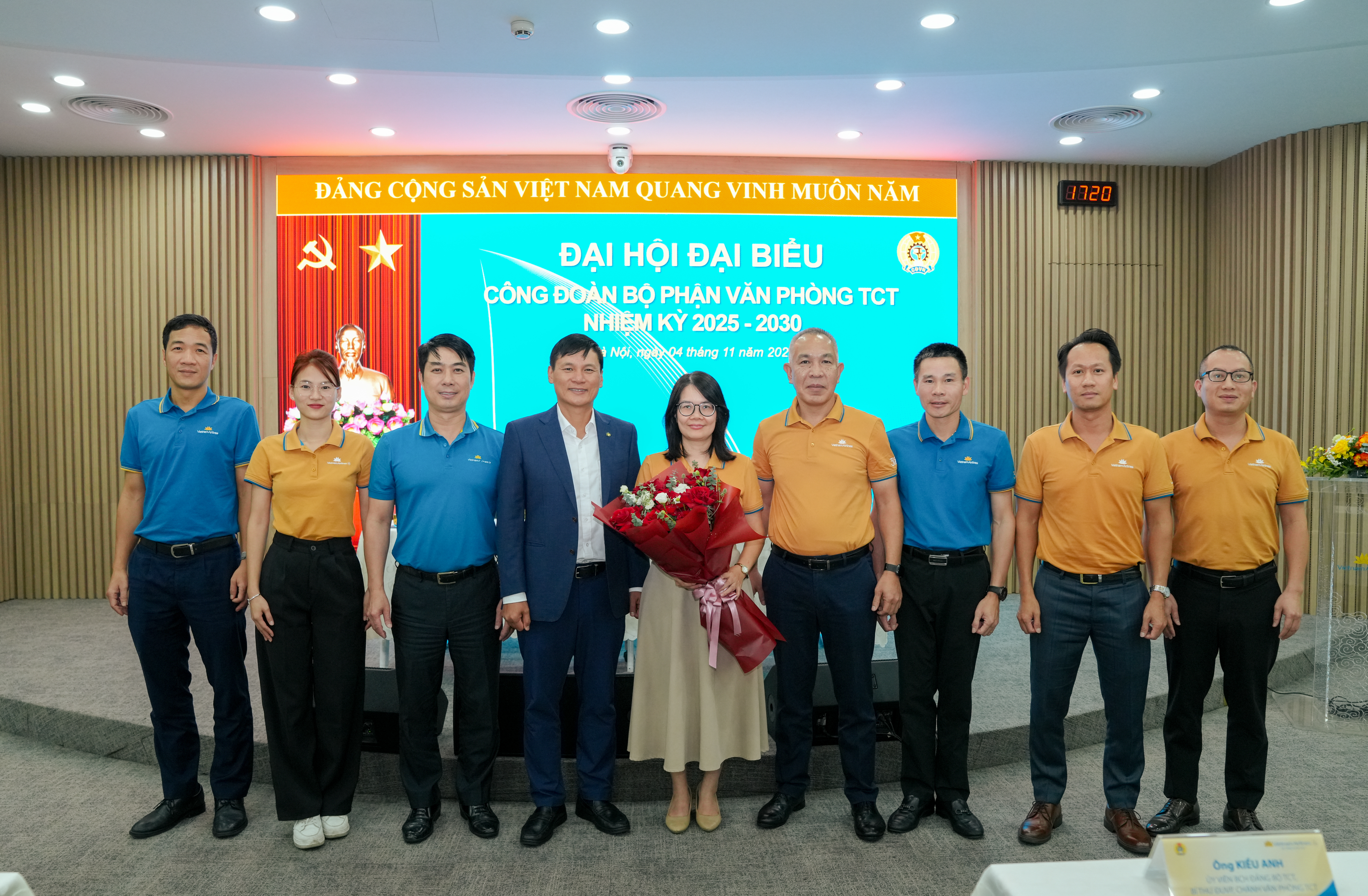 Đại hội Công đoàn Bộ phận Văn phòng Tổng công ty nhiệm kỳ 2025-2030