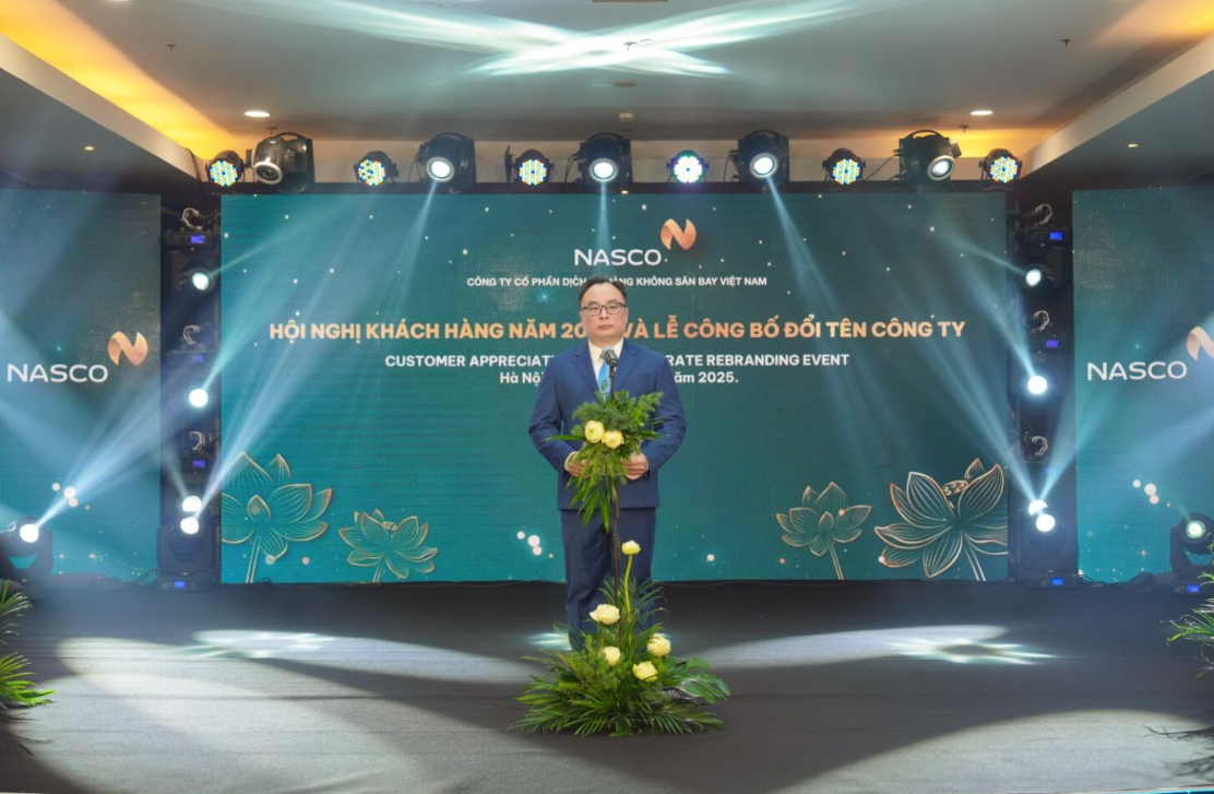 NASCO công bố tên gọi mới: Bước tiến vững vàng nâng tầm dịch vụ hàng không Việt Nam