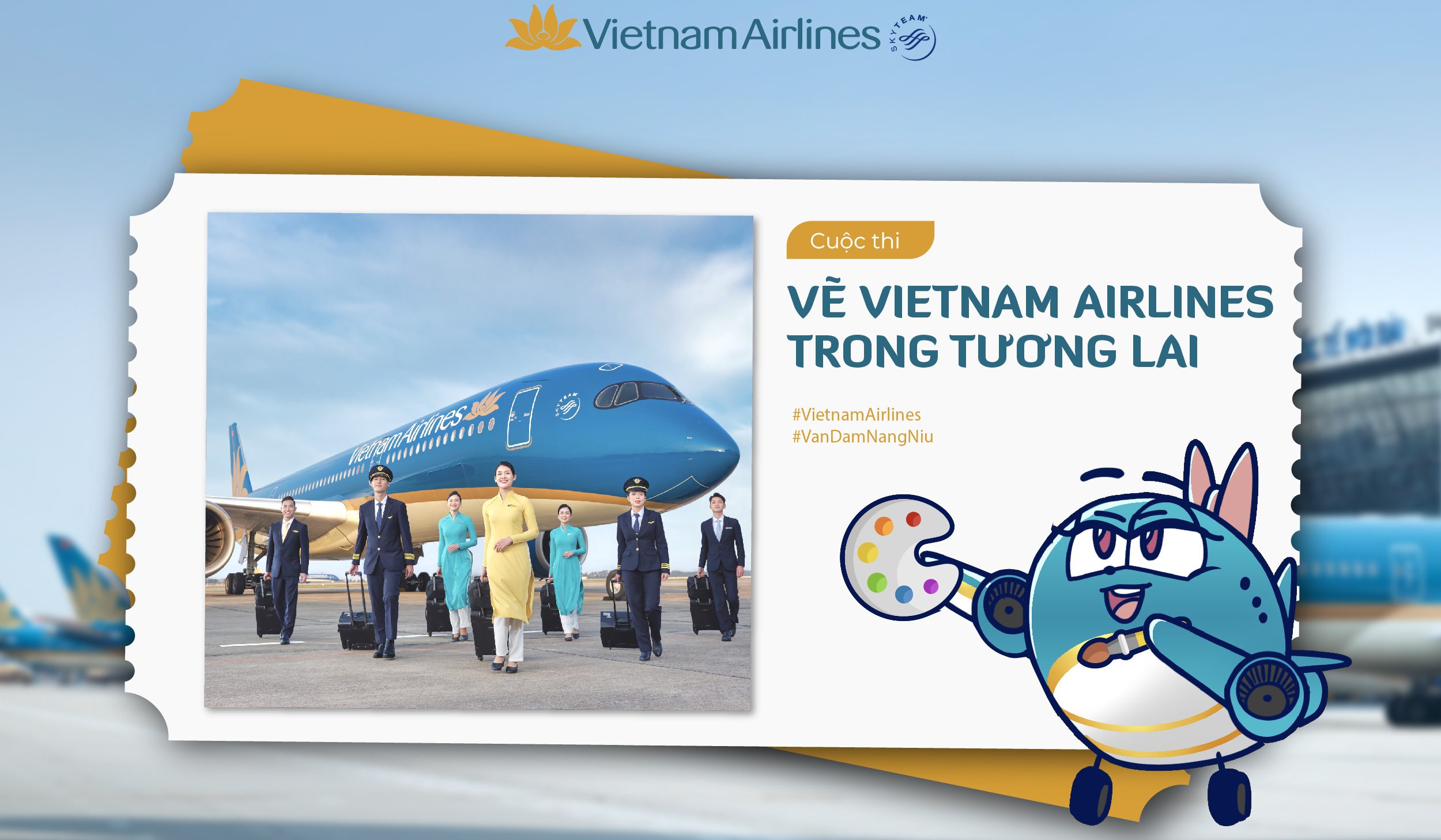 Công bố kết quả cuộc thi “Vẽ Vietnam Airlines trong tương lai”