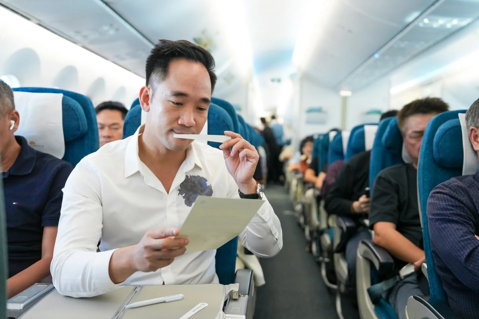 Gói nốt hương Việt Nam trên những chuyến bay