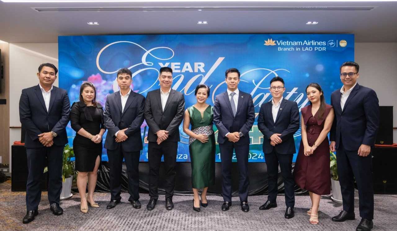 Chi nhánh Vietnam Airlines tại Lào ghi dấu ấn với hoạt động bán thuê chuyến
