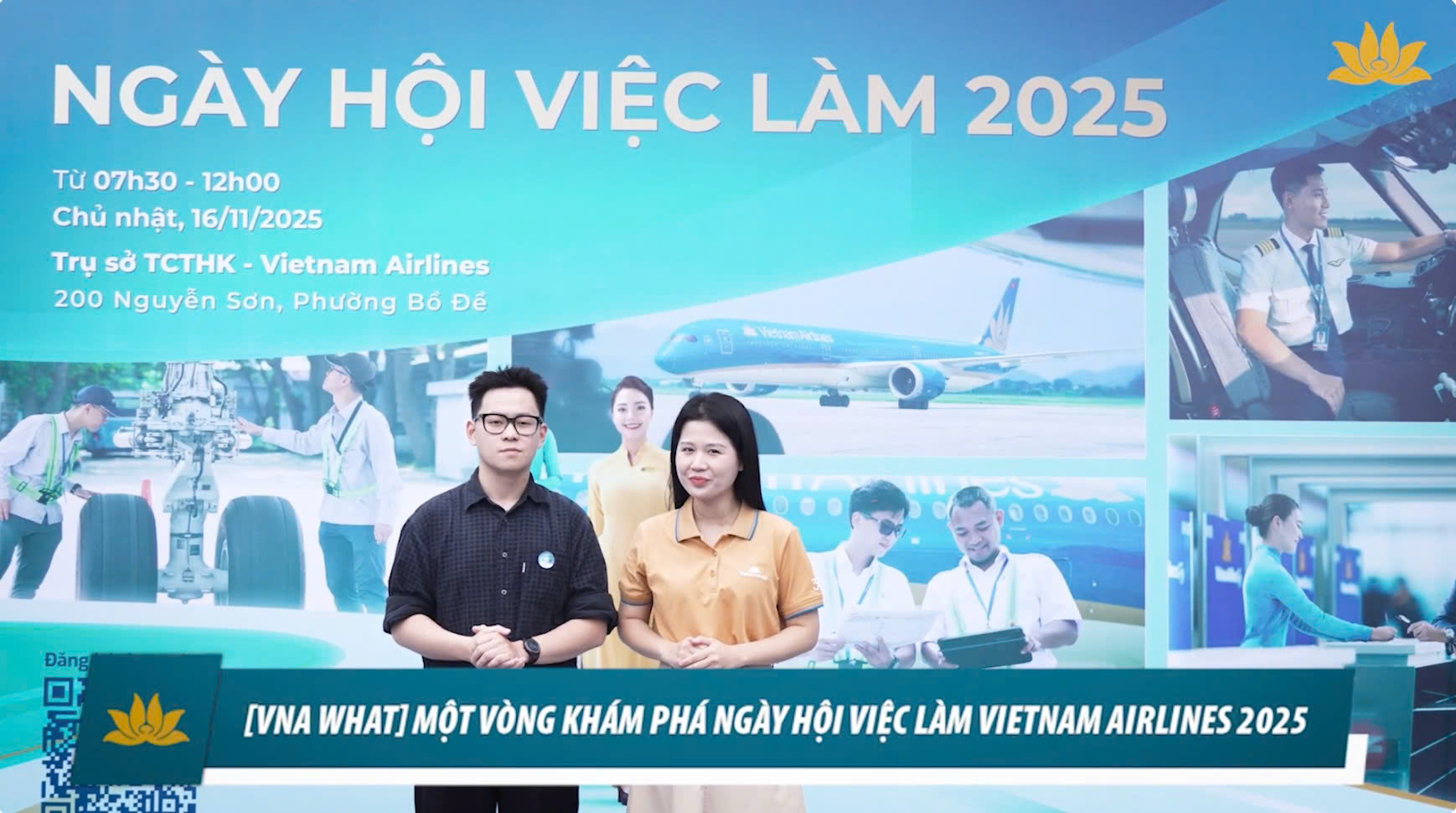 [VNA What] Một vòng khám phá Ngày hội việc làm Vietnam Airlines 2025