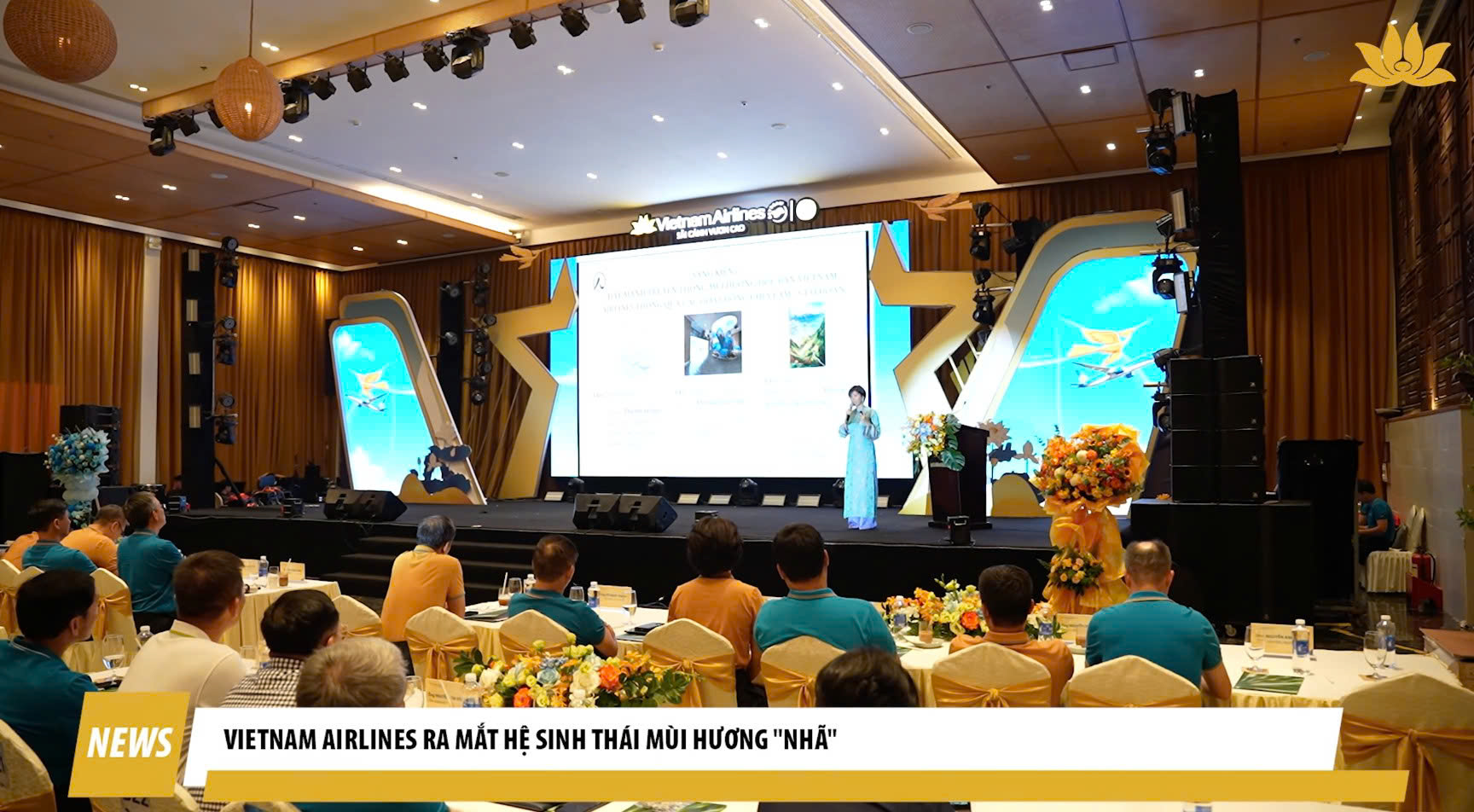 [VNA News] Vietnam Airlines ra mắt hệ sinh thái mùi hương “Nhã”