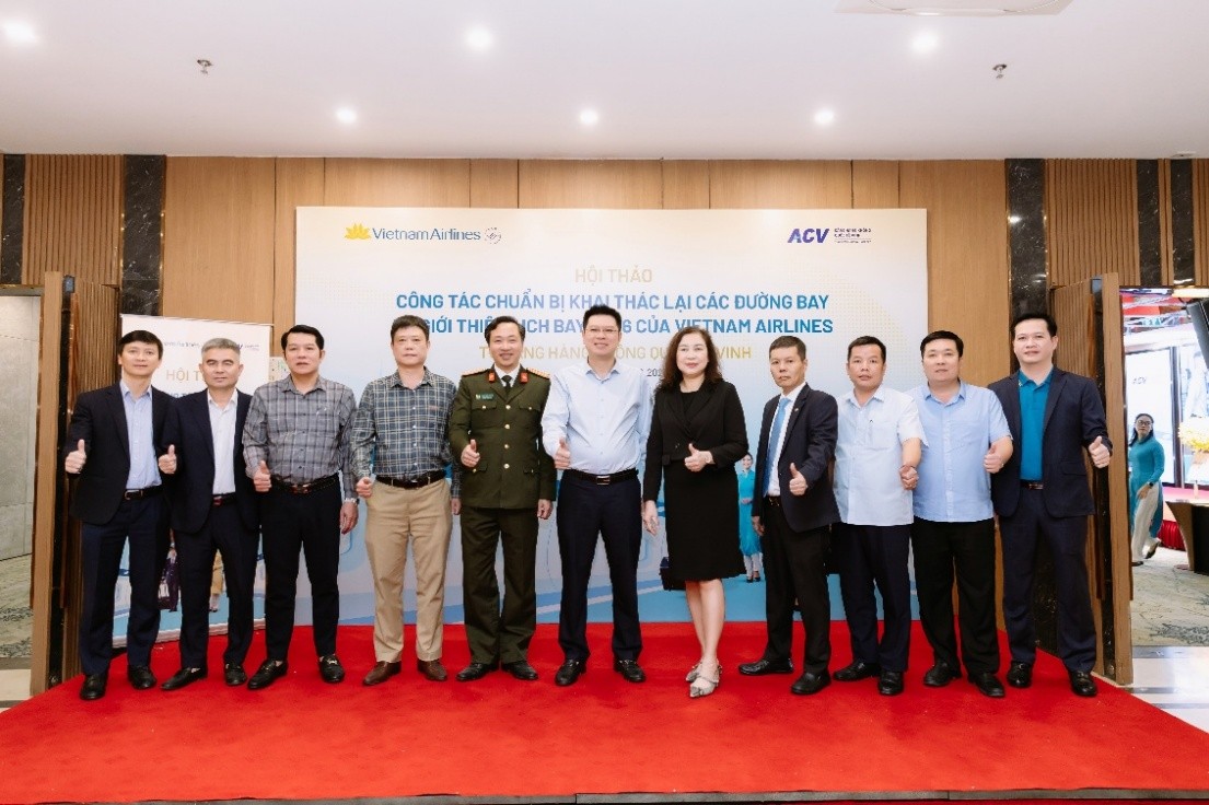 Hội thảo Công tác chuẩn bị khai thác lại các đường bay và giới thiệu lịch bay 2026 từ Cảng HKQT Vinh