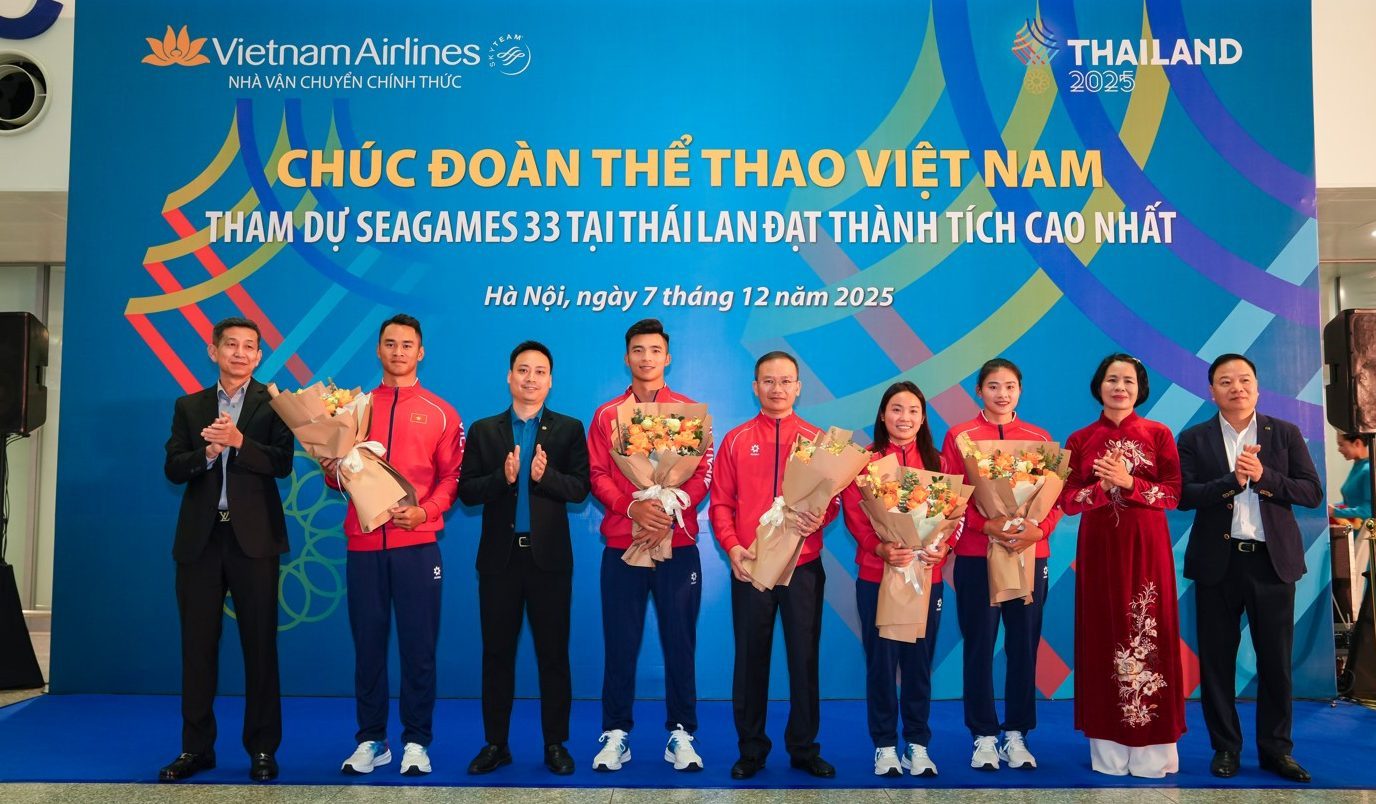 Vietnam Airlines đồng hành cùng thể thao Việt Nam tại SEA Games 33 và ASEAN Para Games 13