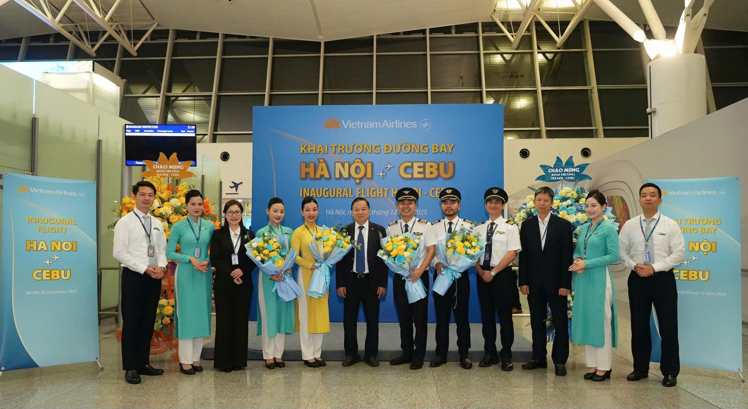 Vietnam Airlines khai trương đường bay thẳng Hà Nội – Cebu, mở rộng mạng đường bay Đông Nam Á